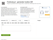 Tablet Screenshot of fotokody.pl